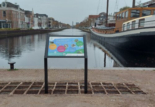 Eendenkroostuintje bij de Vaart in Assen