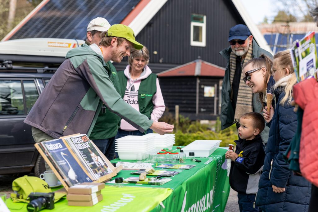 De insectenkraam van IVN-KNNV.