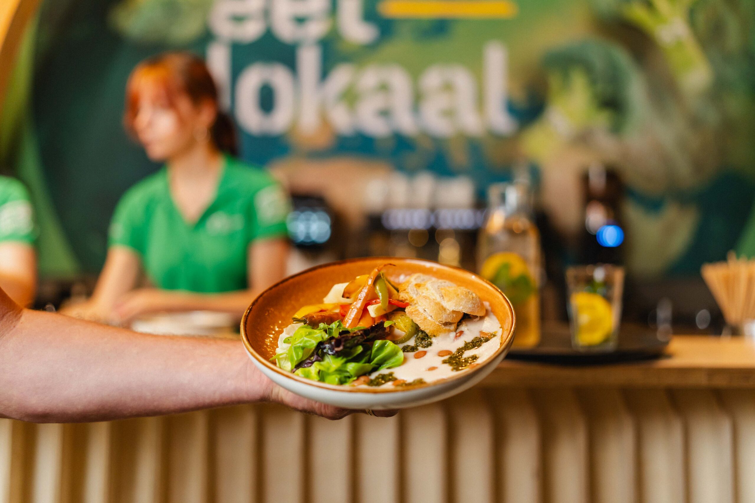 Bordje Bartje: een gerecht van de menukaart van Het Eetlokaal van het Duurzaamheidscentrum Assen